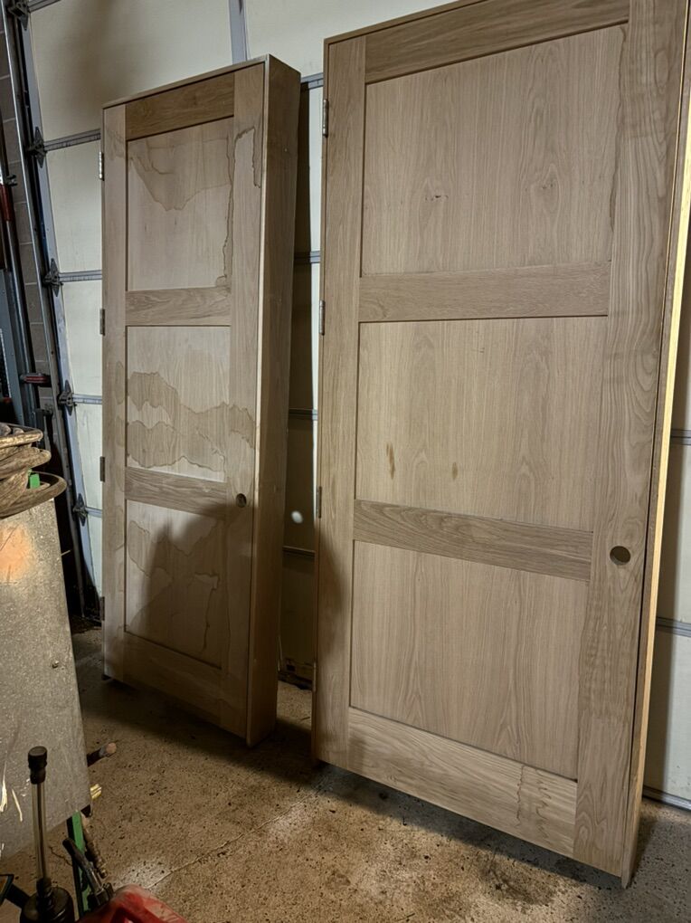 Solid White oake doors