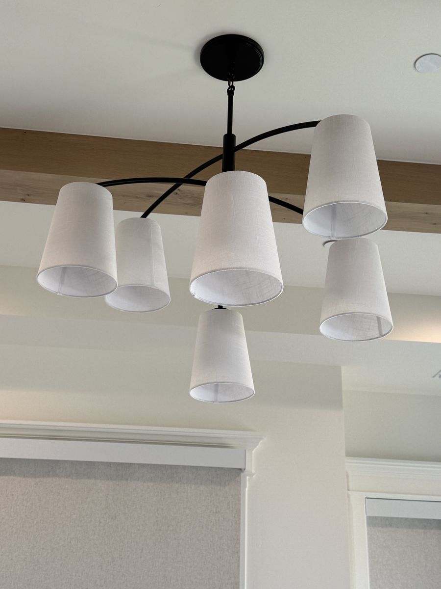 Large hanging modern farmhouse light