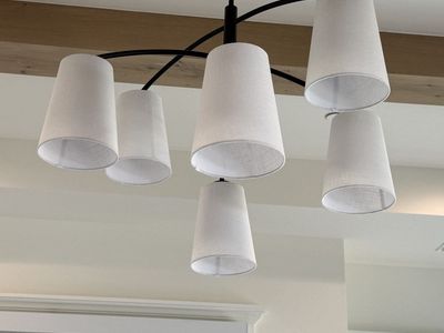 Large hanging modern farmhouse light