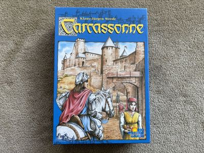COMPLETE Carcassonne Game + River Expansion