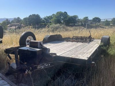 Big Tex 16 foot flat bed bumper pull
