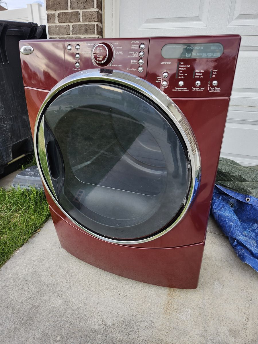 High Capacity front loading Samsung digital dryer