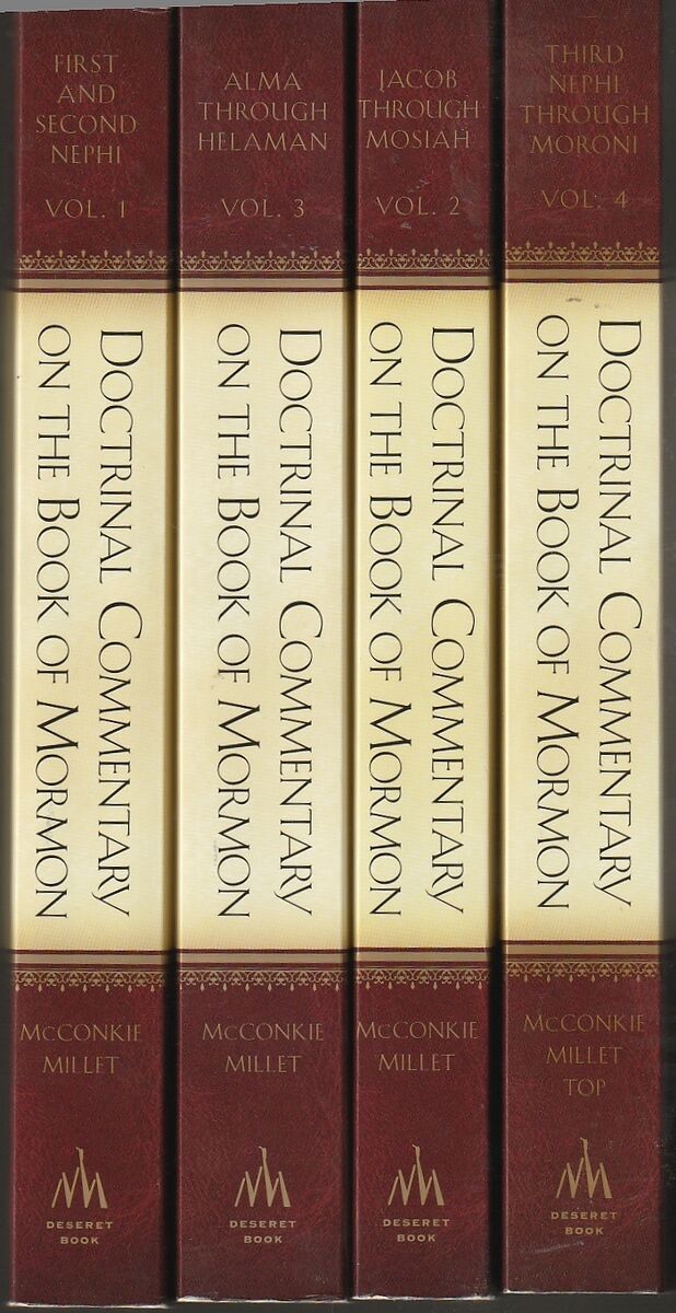 DOCTRINAL COMMENTARY ON THE BOOK OF MORMON (4 VOL. SET) I-IV