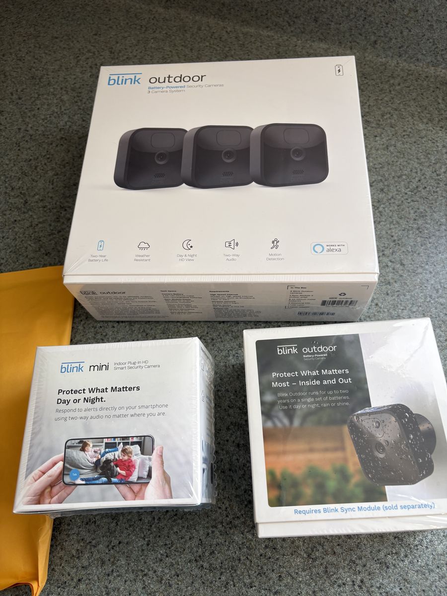 Blink outdoor HD security system