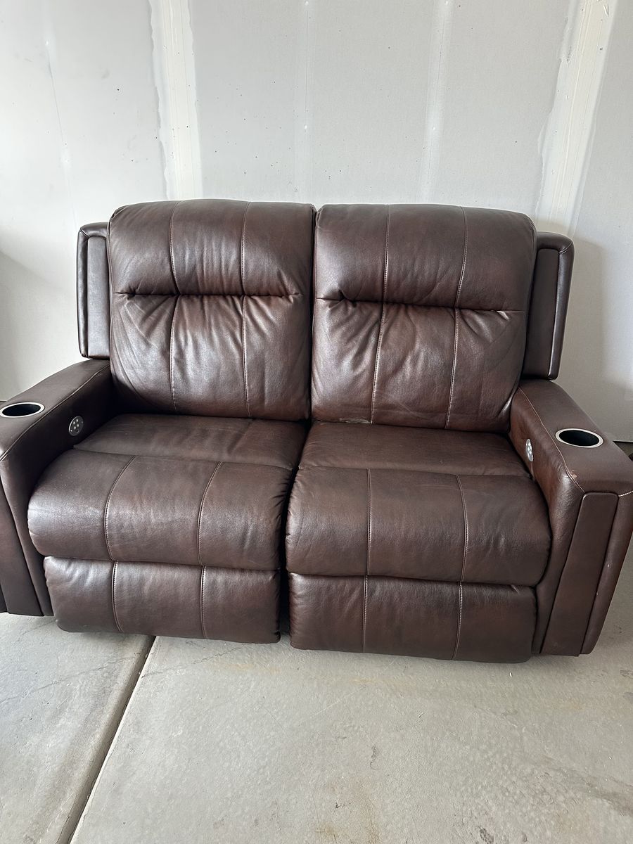Brown Recliner Couch