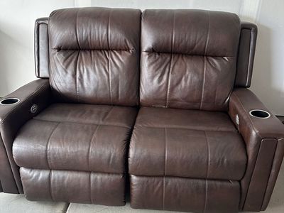 Brown Recliner Couch