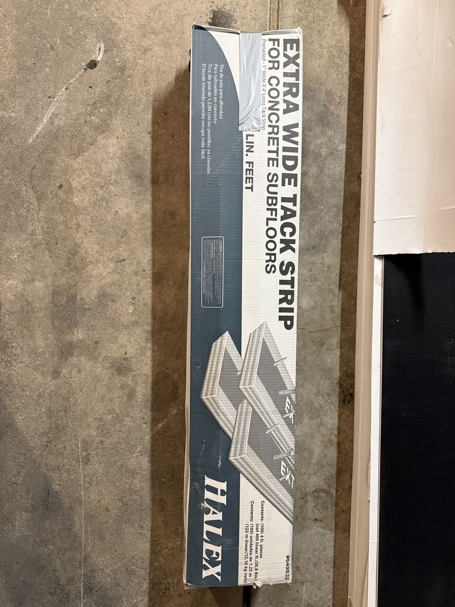 Concrete Tack Strips