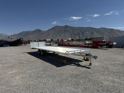2027 Aluma 8.5x28 1028H Aluminum Flatbed Deckover