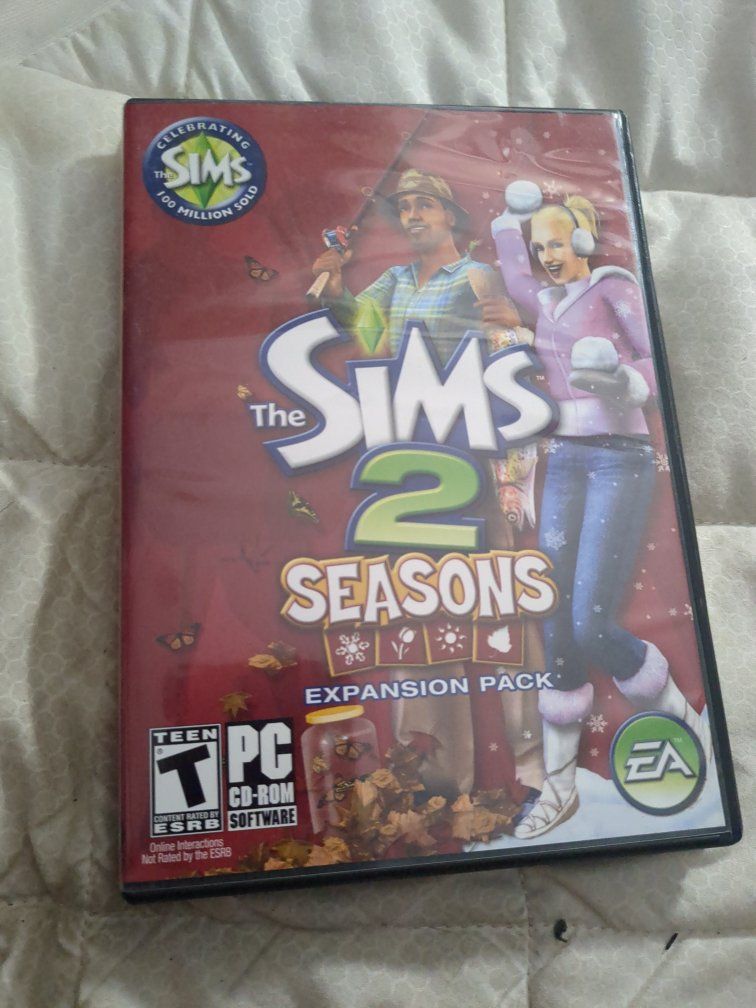 The Sims 2 Seasons expansion pack PC game