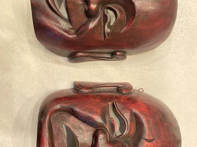 Hand carved masks