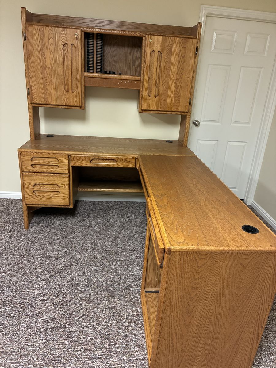 Oak desk
