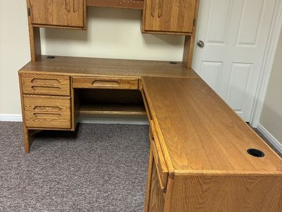 Oak desk