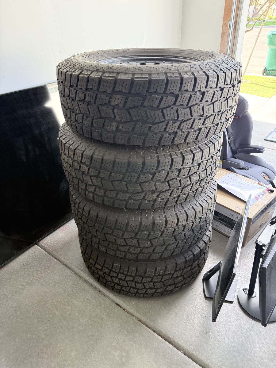 Big O Big Foot A/T Tires on 17” Steel Wheels | Fits Ford Ranger