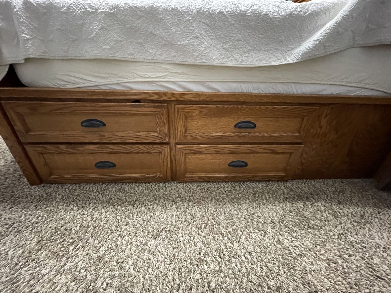 Queen size bed frame