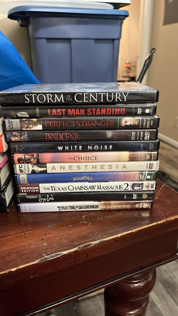 Mixed DVD Lot: Stephen King's Storm of the Century, Last Man Standing, Perfect Stranger & More