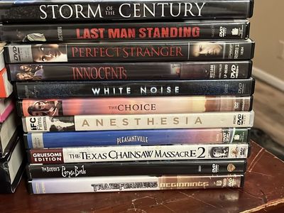 Mixed DVD Lot: Stephen King's Storm of the Century, Last Man Standing, Perfect Stranger & More