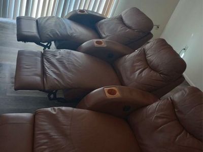 Leather Theatre Reclining Chairs