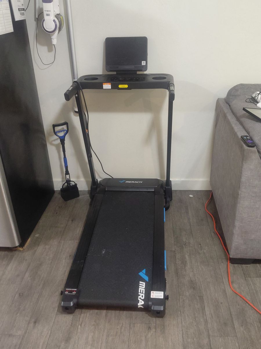 Medical treadmill with touch screen display