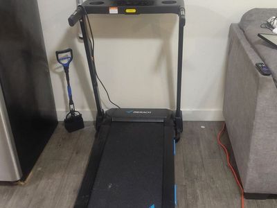 Medical treadmill with touch screen display