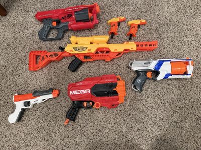 Assorted Nerf Guns