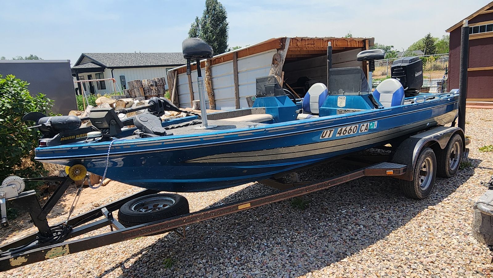 86 Challenger Bass boat