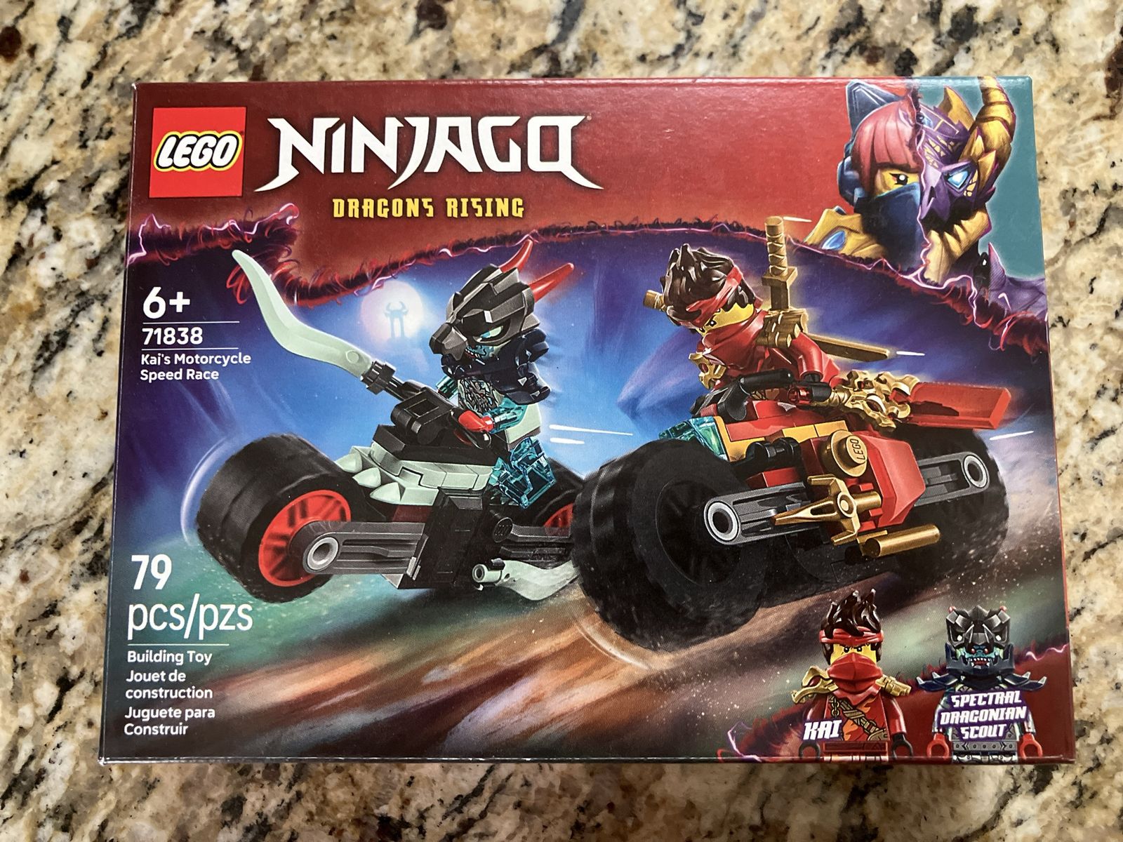 Lego Kai’s Motorcycle Speed Race 71838
