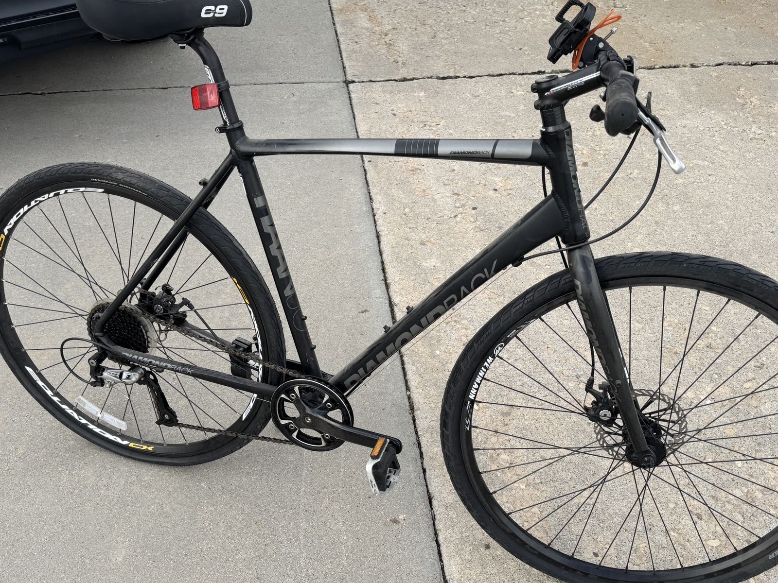 Diamondback Haanjo Metro Hybrid Bike - Black - Used Good