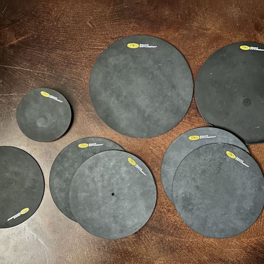 Sound Percussion Drum Mute Pad Set – Quiet Practice Kit