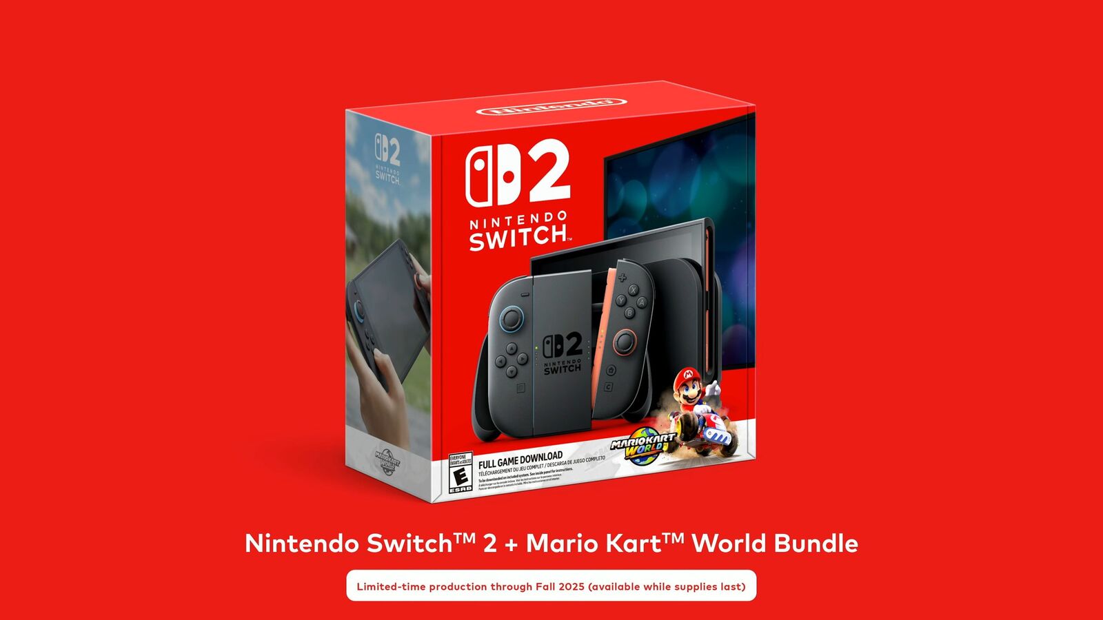 New Switch 2 with Mario Kart World
