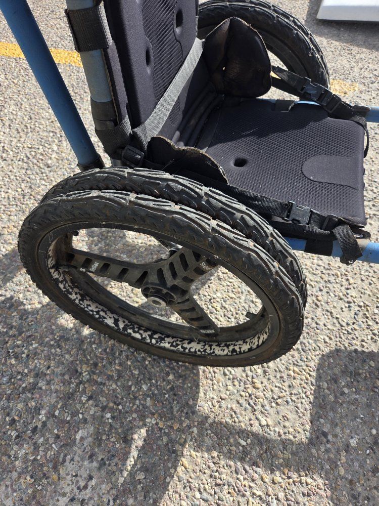 Used Three-Wheel All-Terrain Stroller/Jogger