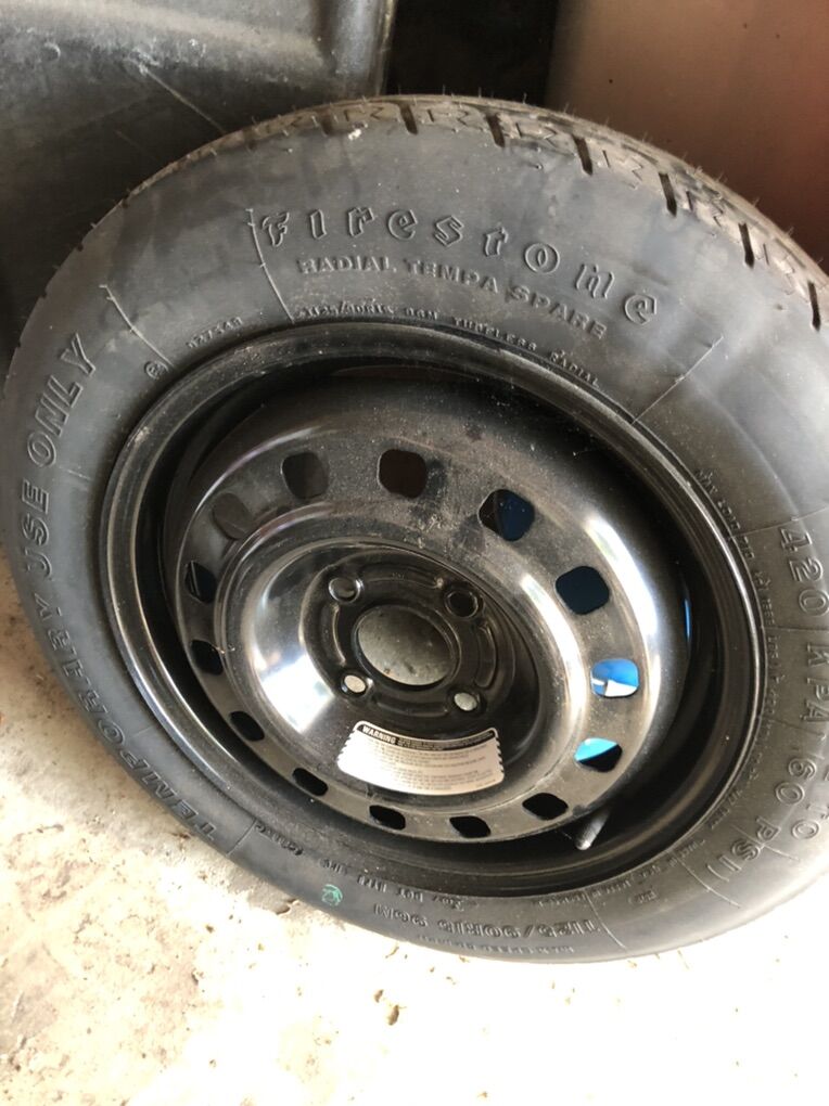 Spare Emergency Tire 125/90R15 Very Old Never Used