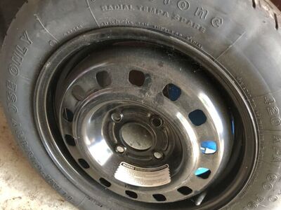 Spare Emergency Tire 125/90R15 Very Old Never Used