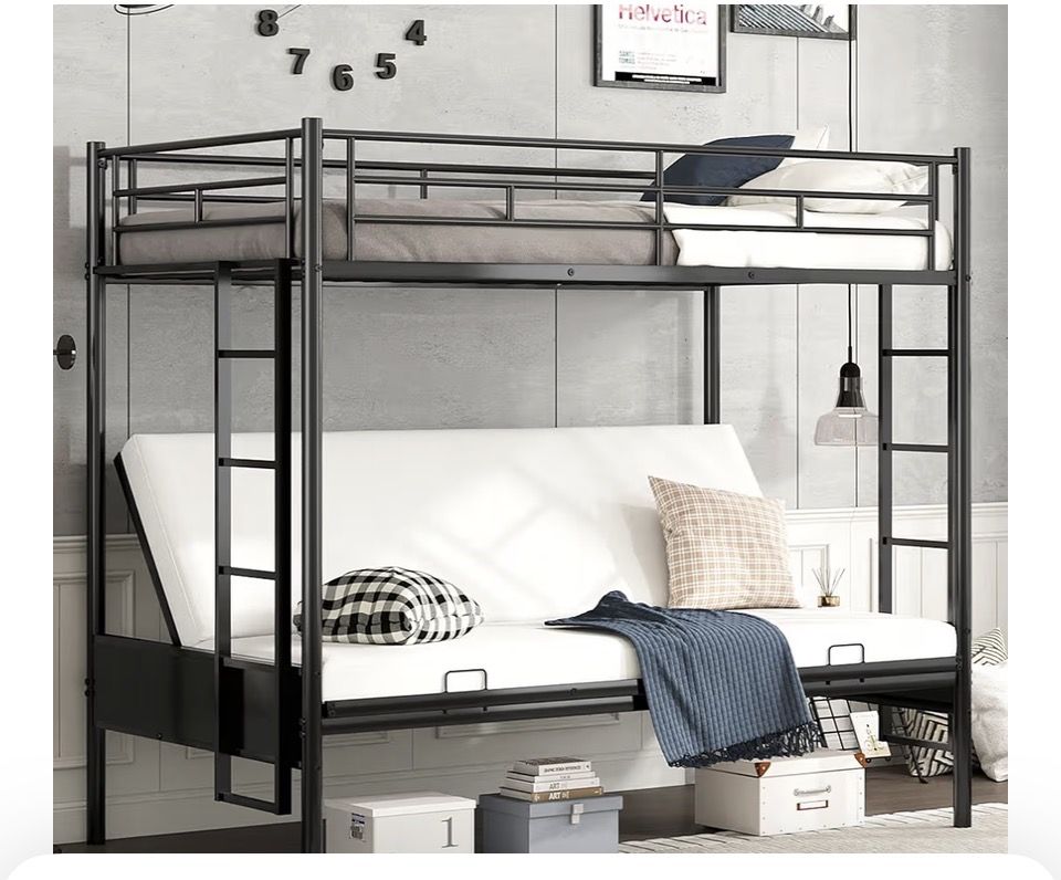 Metal bunk bed