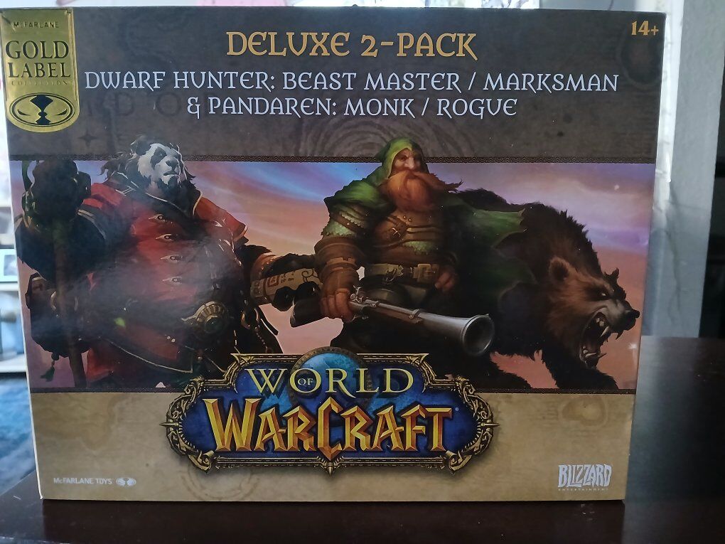 McFarlane toys world of war craft.