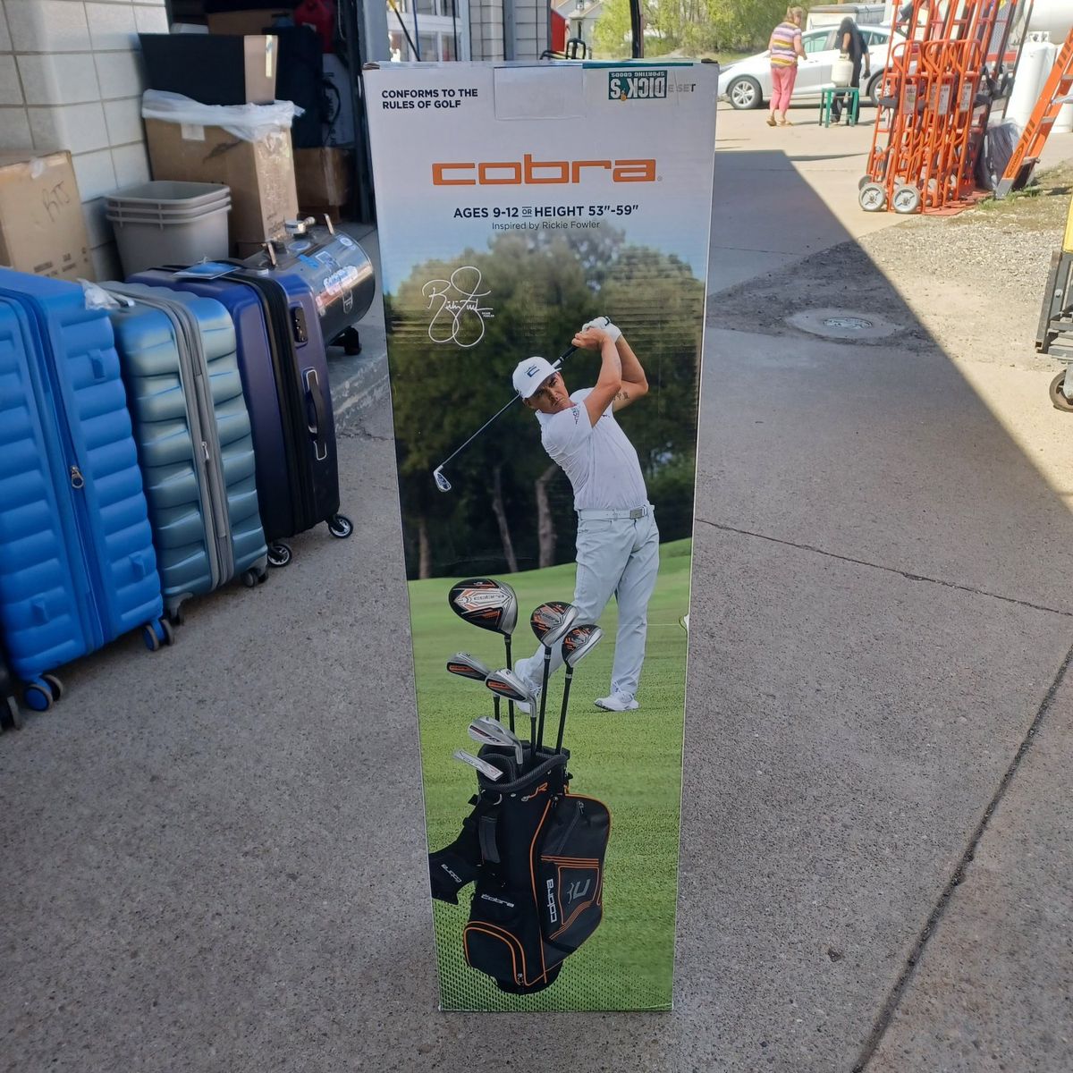 cobra 11 piece golf club set