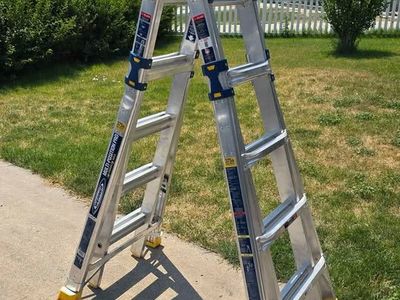 Werner Multi-Position Pro Ladder 375 lb – New