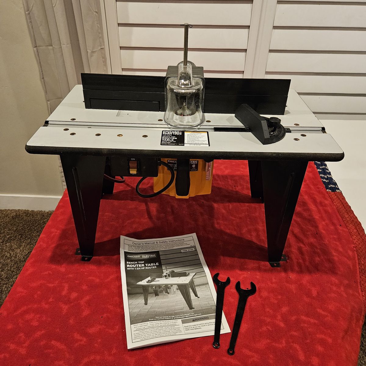 BAUER Benchtop Router Table