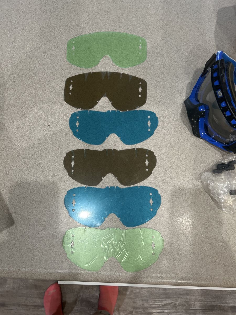 Colored Goggle Replacement Lens