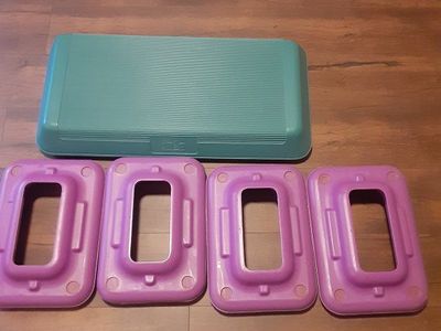 Aerobic Step Platform with 4 Risers - Used Fitness Equipment