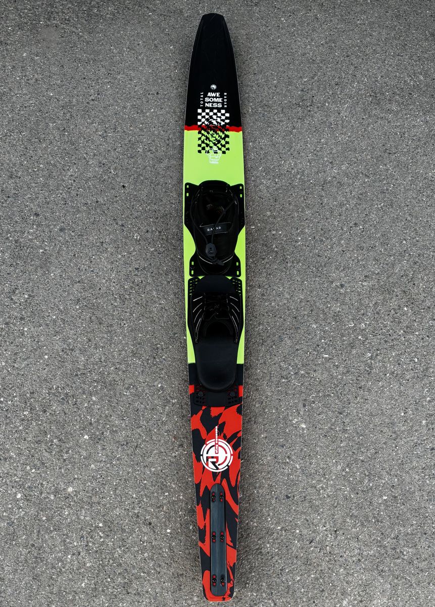 Radar Total Awesomeness Boy's Slalom Water Ski w/ Radar Bindings