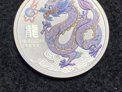 2024 Australia 1/2 Oz .999 Silver Half Dollar ~ Co