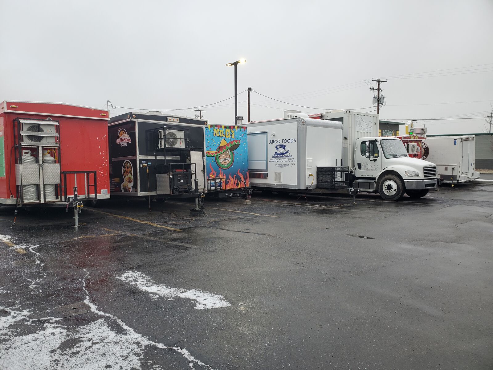 Commissary Kitchen Space for Food Trucks – Parking with Electrical Hookups & RV Dump!