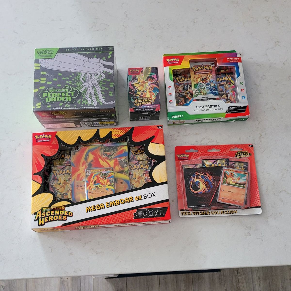 NEW-Pokemon Bundle (ETB, Booster, Collection, etc)