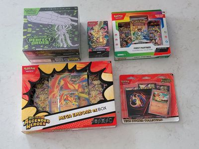 NEW-Pokemon Bundle (ETB, Booster, Collection, etc)