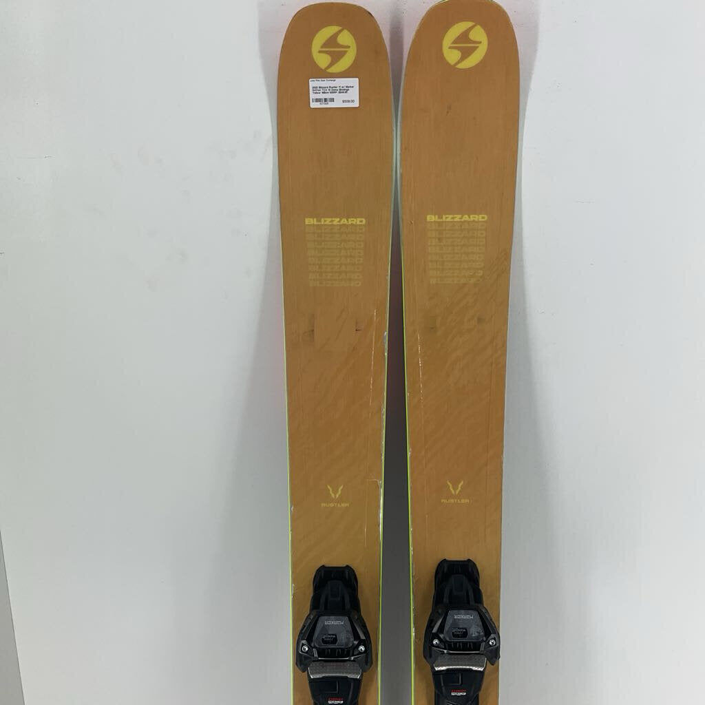 2025 Blizzard Rustler 11 w/ Marker Griffon TCX 13 Demo Bindings