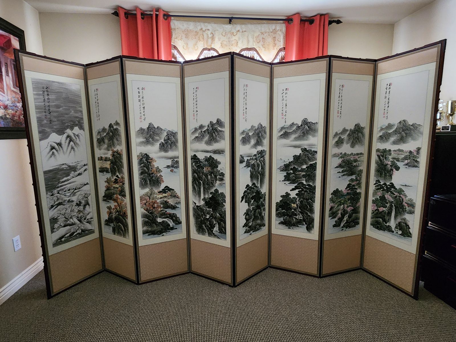 Korean Byeongpung Folding Screen