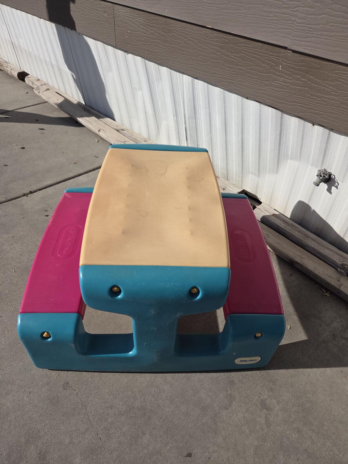 Little Tikes kids' picnic table. $35