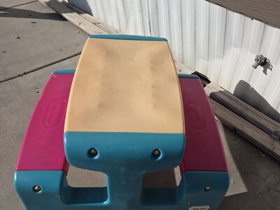 Little Tikes kids' picnic table. $35