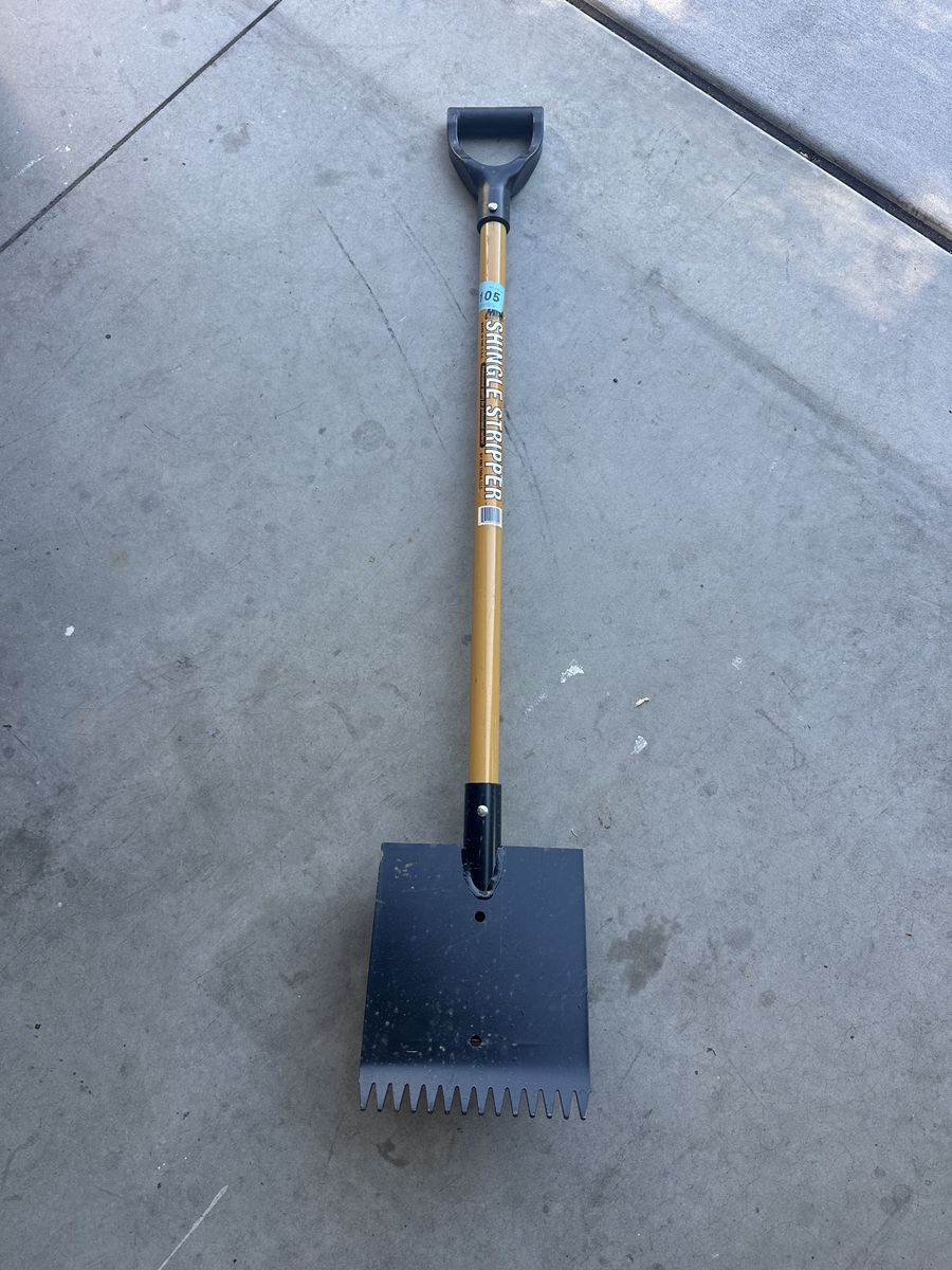 Shingle Stripper Roofing Removal Tool Heavy Duty D-Handle Shovel