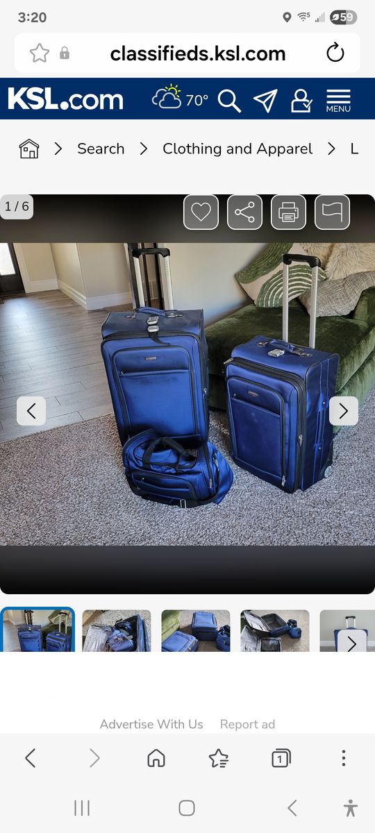 4 Piece Luggage set